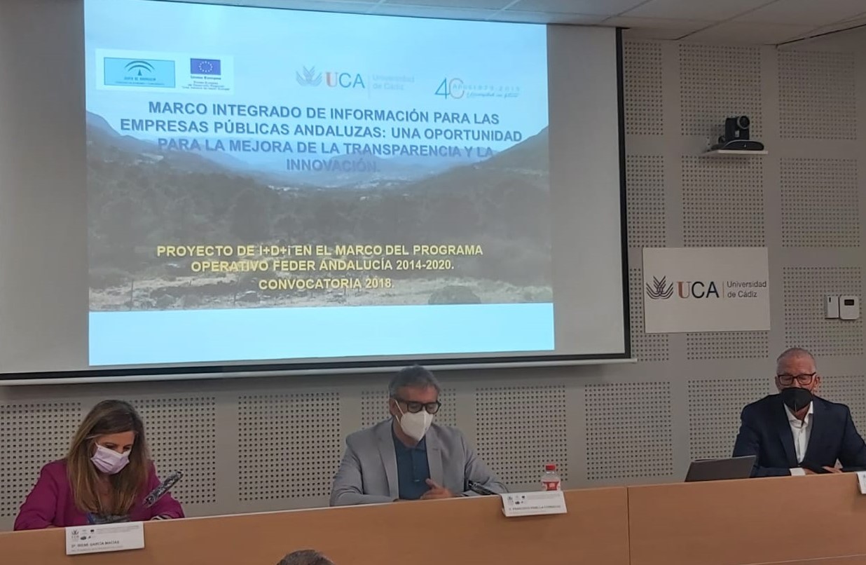 Jornadas sobre el Marco Integrado de Información para las Empresas Públicas Andaluzas: Una Oportunidad para la Mejora de la Transparencia y la Innovación